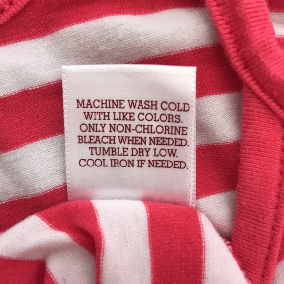 SO Pink and White Striped Spaghetti Strap Sundress, Size Small - Picture 5 of 5